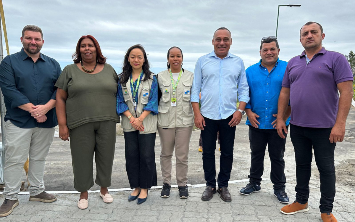 Visita técnica na ETE Araruama