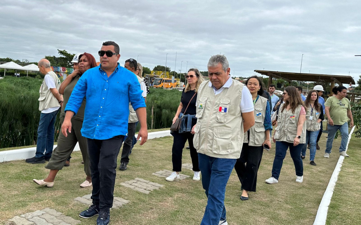 Visita técnica na ETE Araruama