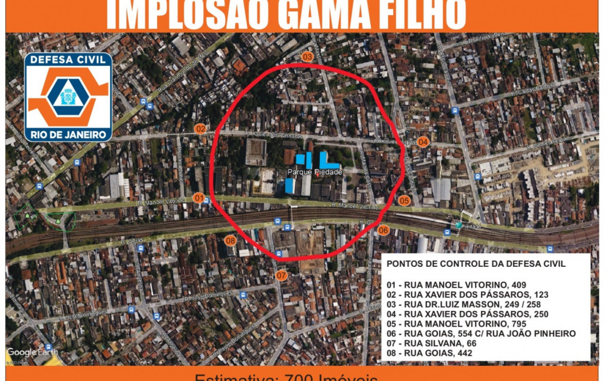 Pontos de controle serão instalados pela Defesa Civil