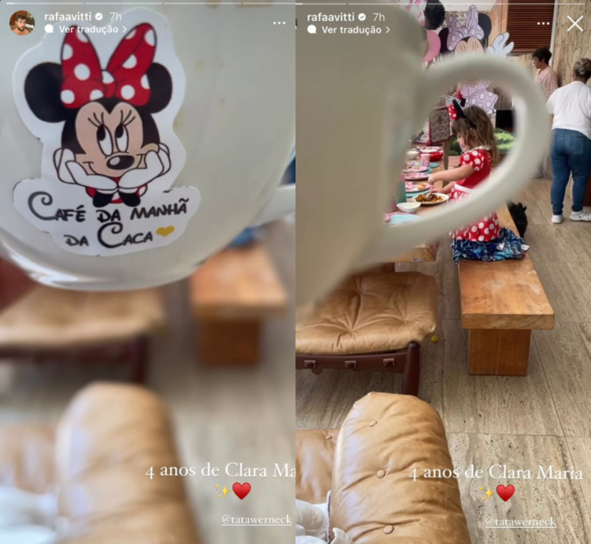 Tatá Werneck e Rafa Vitti comemoram aniversário da filha, Clara Maria - Reprodução