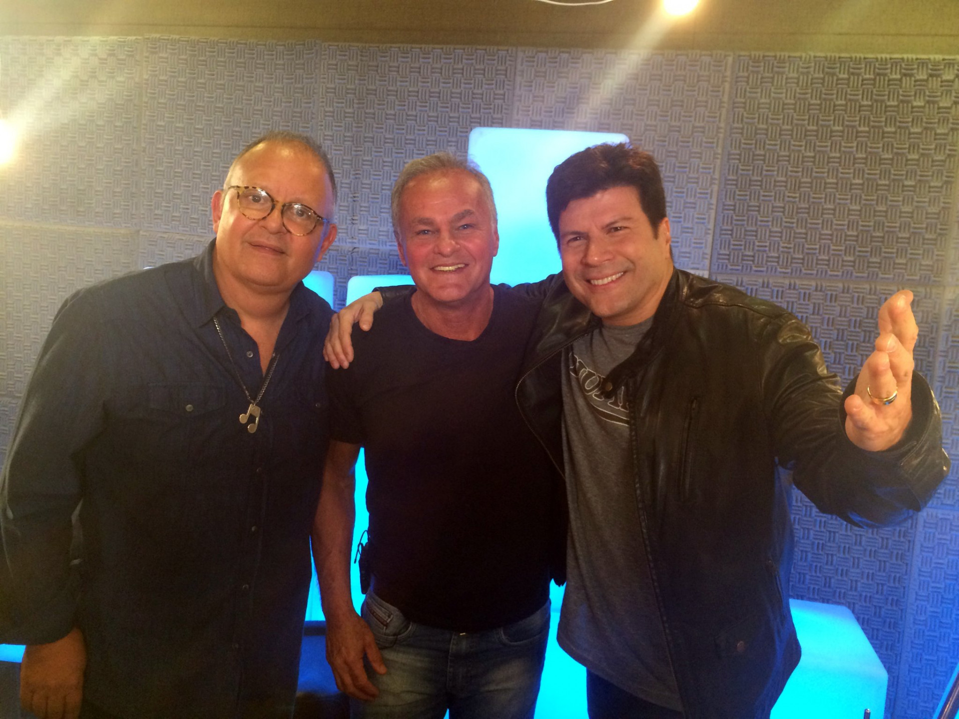 Guilherme Arantes, Kadu Moliterno e Paulo Ricardo - Reprodução Internet / Facebook