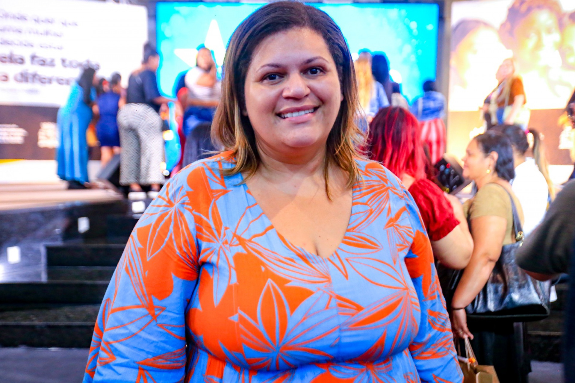 A mission&aacute;ria Edilane Ximenes destacou que as mulheres precisam ter voz na sociedade - Rafael Barreto / PMBR