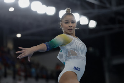 Flávia Saraiva conquista a prata no individual geral da ginástica artística no Pan de Santiago