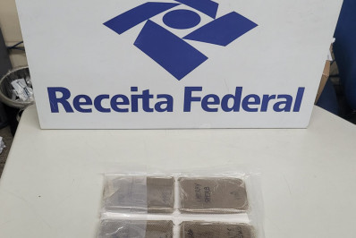 Receita Federal apreende mais de R$ 175 mil em haxixe no Galeão
