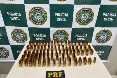 Ação conjunta resulta na prisão de casal que transportava munições para traficantes do Rio de Janeiro
