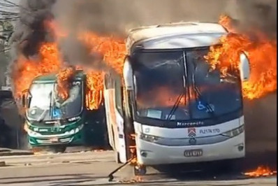 Rio entra em estágio de mobilização devido aos ataques contra ônibus em vários pontos da cidade