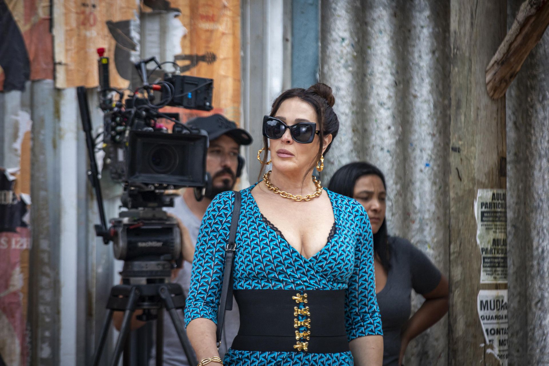 Claudia Raia faz participação especial em 'Terra e Paixão' como Emengarda, mãe de Luigi - Globo/Paulo Belote