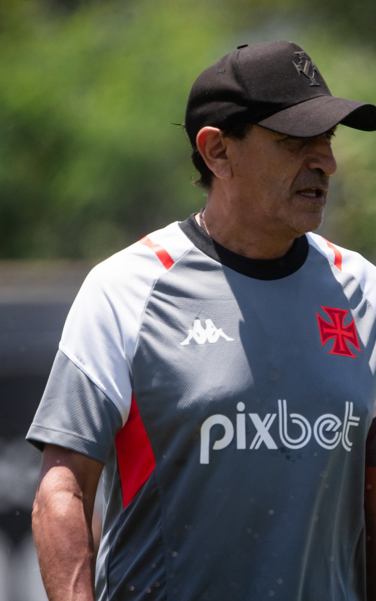 Ramón Díaz, técnico do Vasco - Leandro Amorim / Vasco