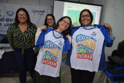 Profissionais da Educação de Magé concluem curso sobre inclusão