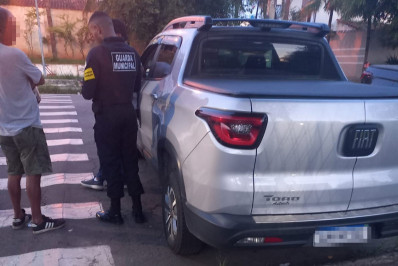 Guarda Municipal Volta Redonda flagra adolescente e jovem sem CNH dirigindo