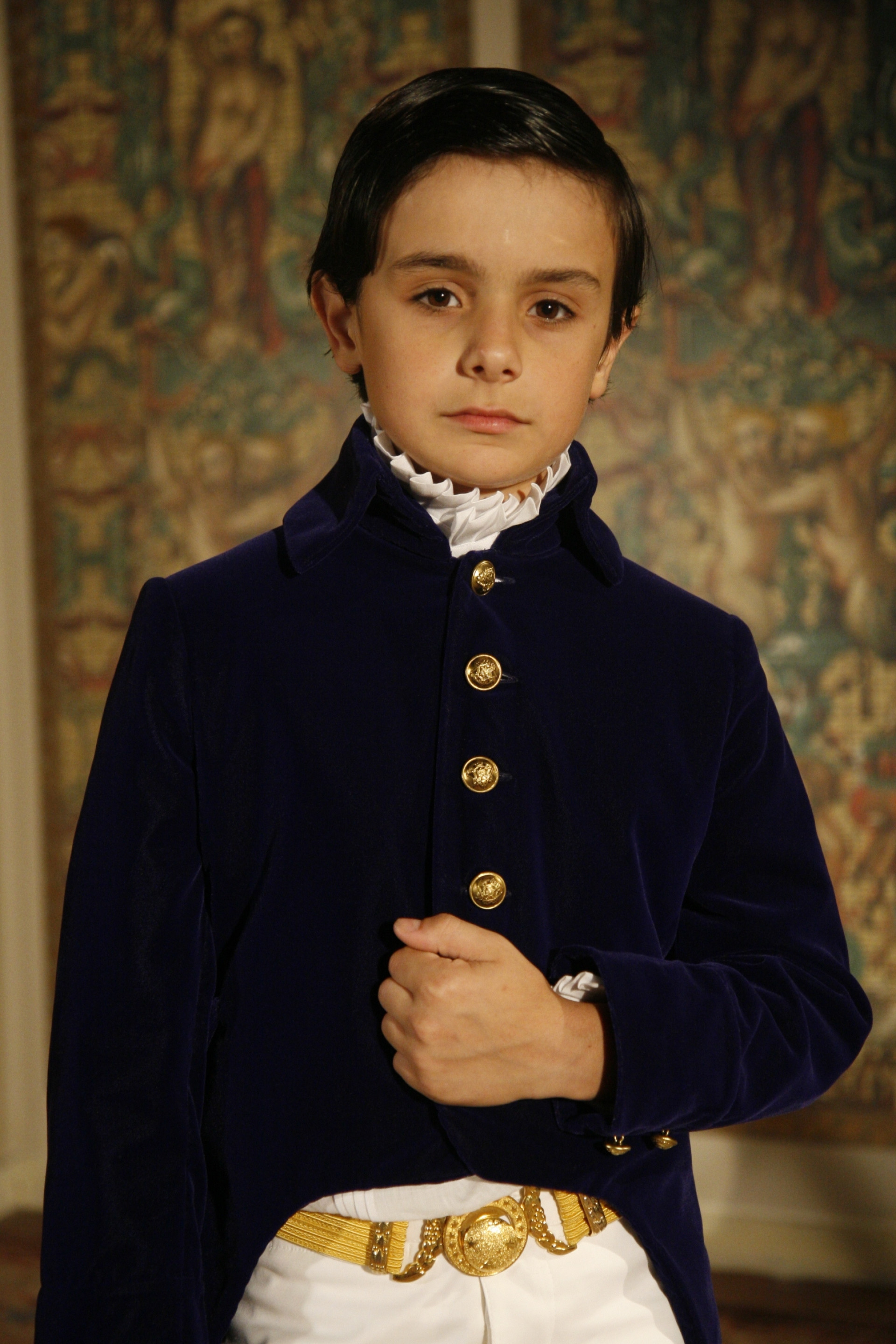 Guillermo Hundadzer participou do especial O Natal do Menino Imperador, da TV Globo - Rafael França / TV Globo