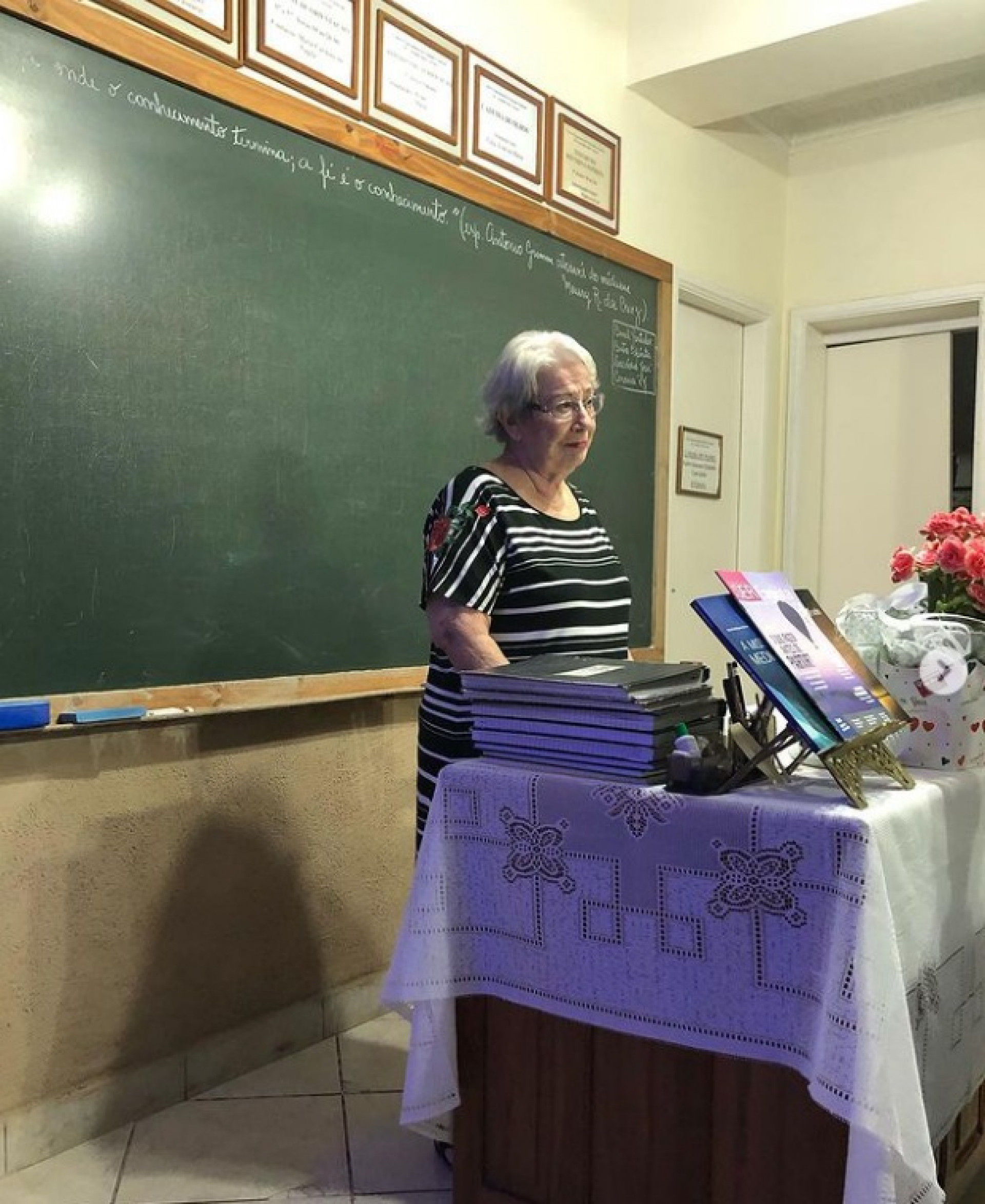 Cilene disse palavras acolhedoras durante reunião íntima de despedida - Reprodução do Instagram