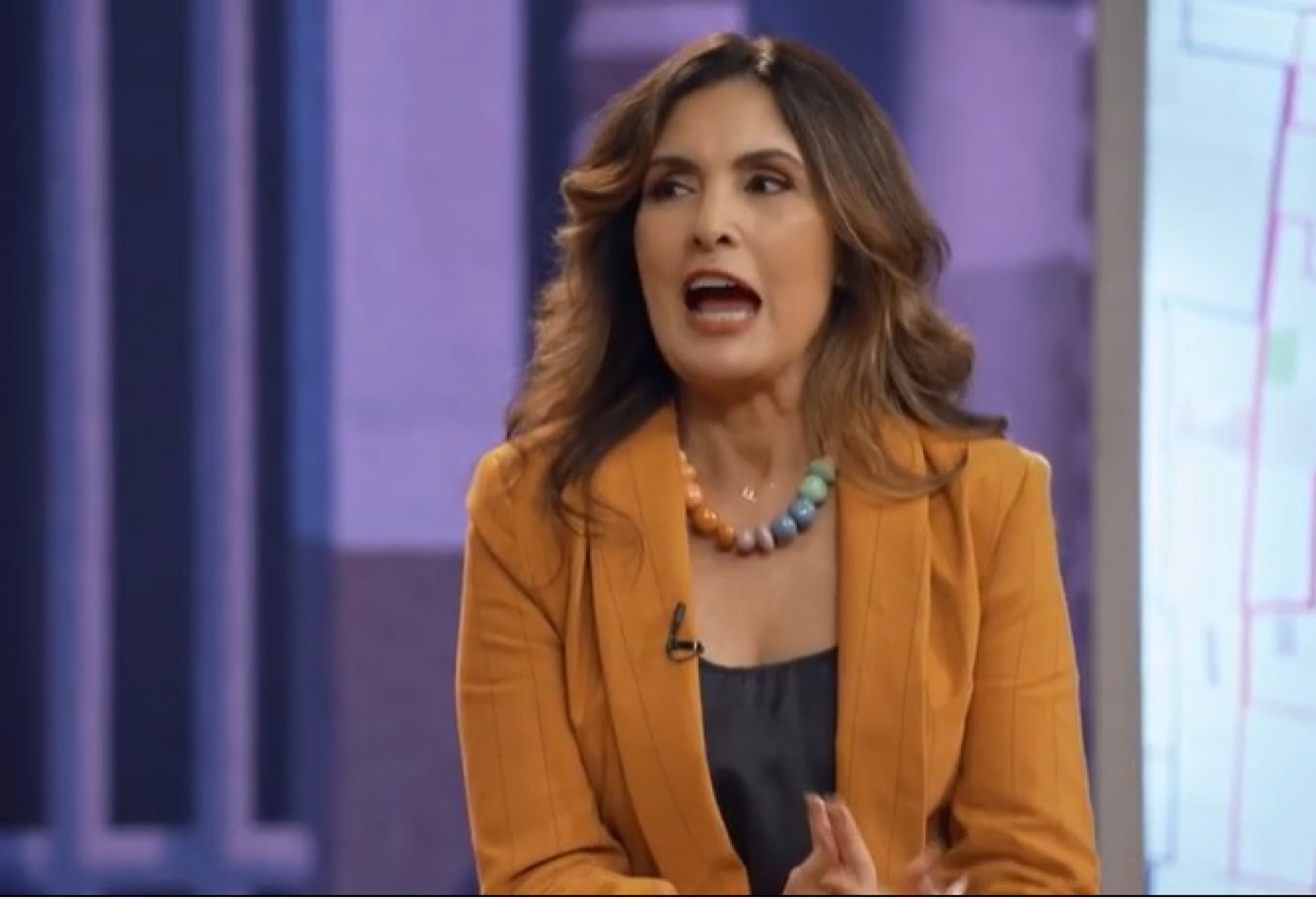 Fátima Bernardes fala sobre fobia de avião - Reprodução de vídeo