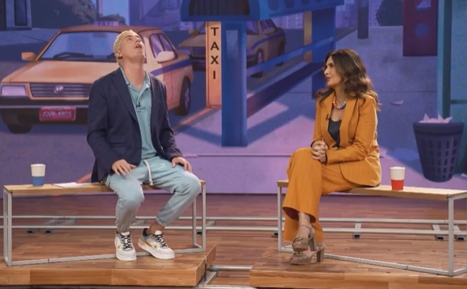 Fátima Bernardes fala sobre fobia de avião - Reprodução de vídeo