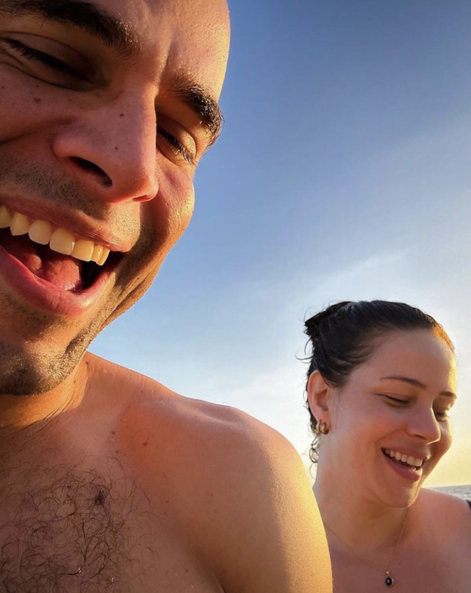 Leandra Leal e o namorado, Guilherme Burgos - Reprodução / Instagram