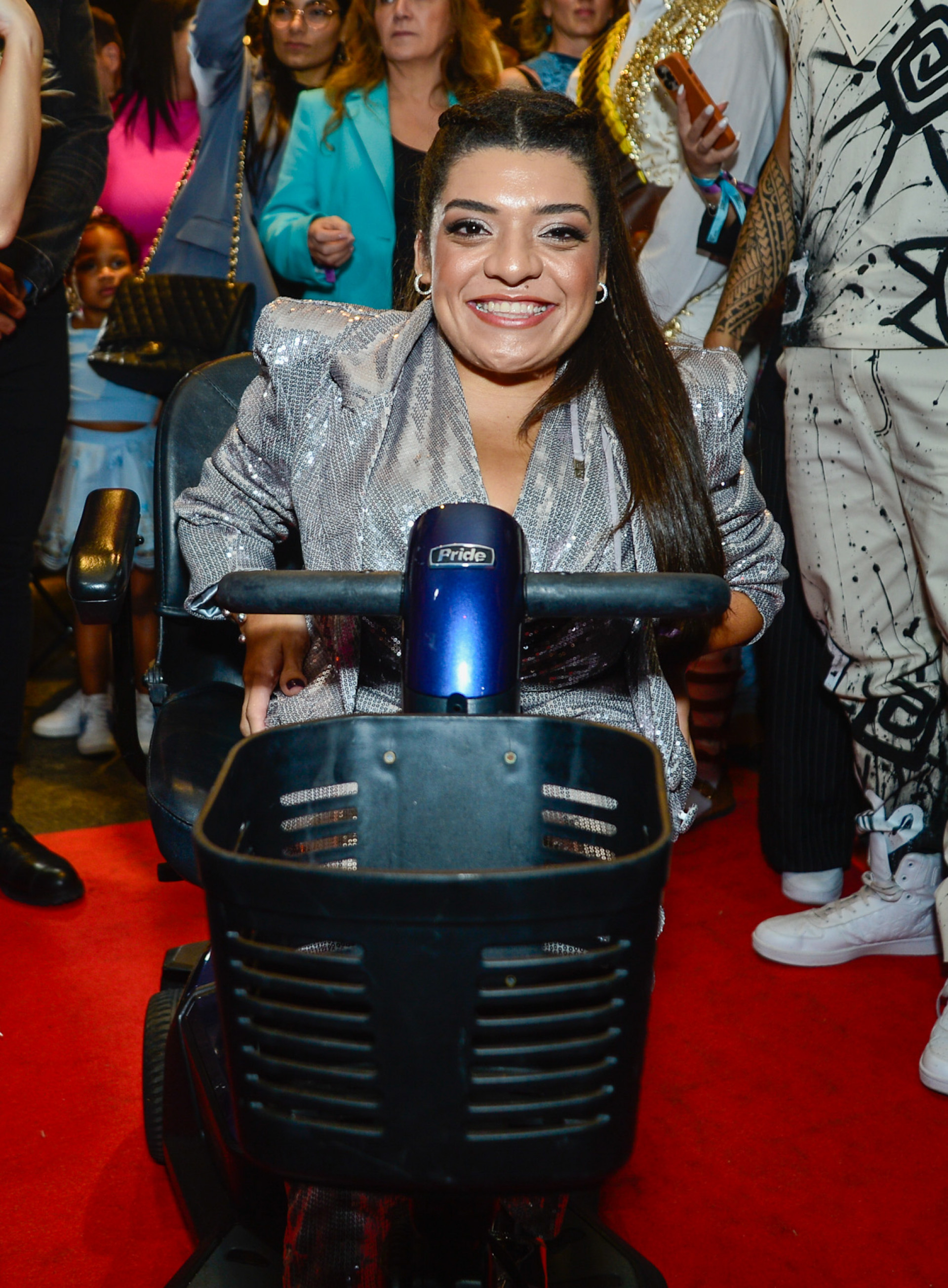 Pequena Lo no Prêmio Jovem Brasileiro em São Paulo - Eduardo Martins/ Agnews