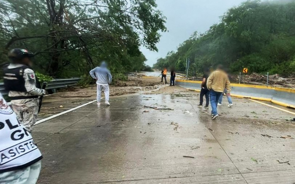 Ciclone ganhou uma força inesperada em poucas horas