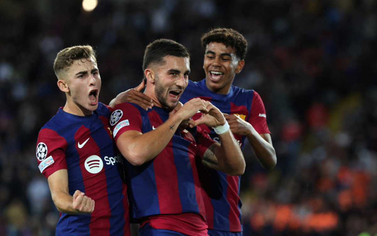 Barcelona bate o Shakhtar Donetsk e mantém 100% na Champions