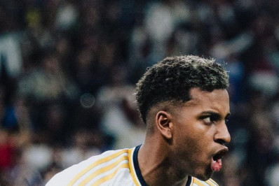 Rodrygo comemora gol depois de mais de dois meses sem marcar pelo Real Madrid 