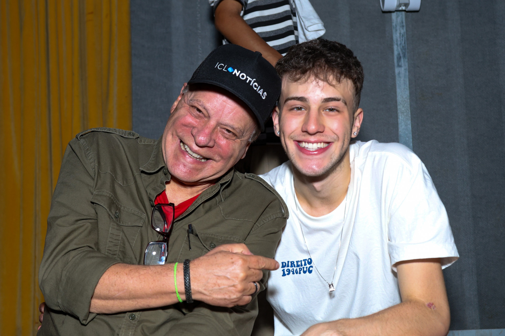 Chico Pinheiro e o filho - Tomze Fonseca / Agnews