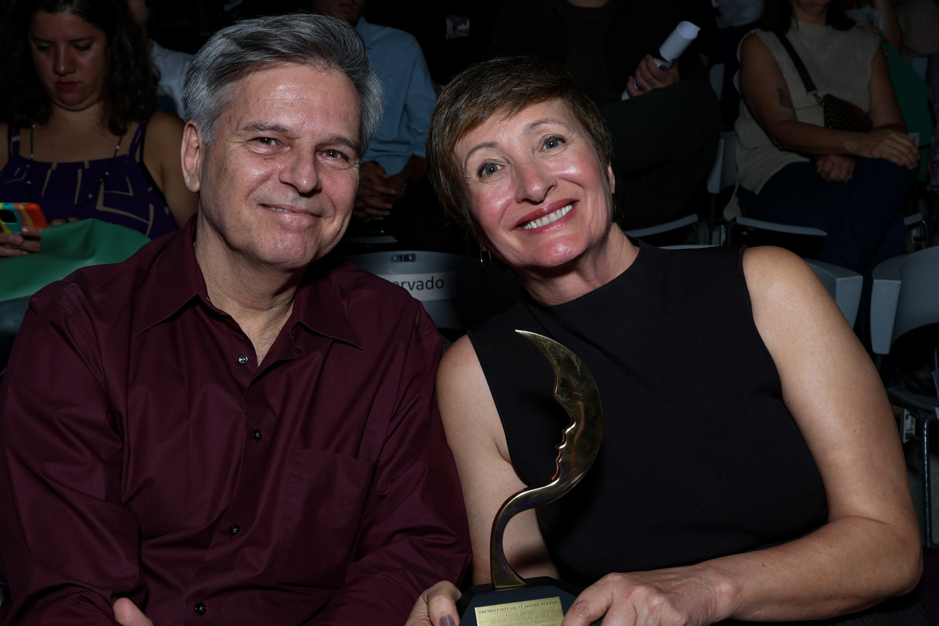 Sônia Bridi e o marido, Paulo Zero - Tomze Fonseca / Agnews