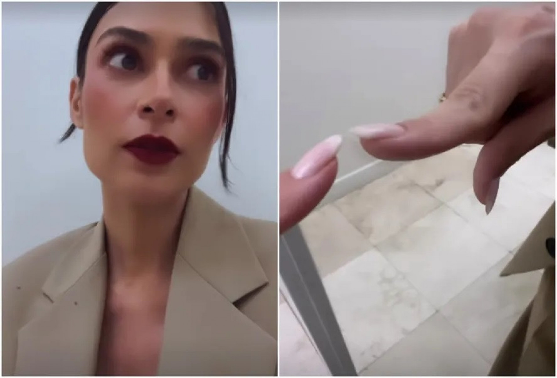 Thaila Ayala confessa paranoia com câmeras escondidas e ensina fãs a detectarem presença de dispositivos em quartos de hotel - Reprodução / Instagram