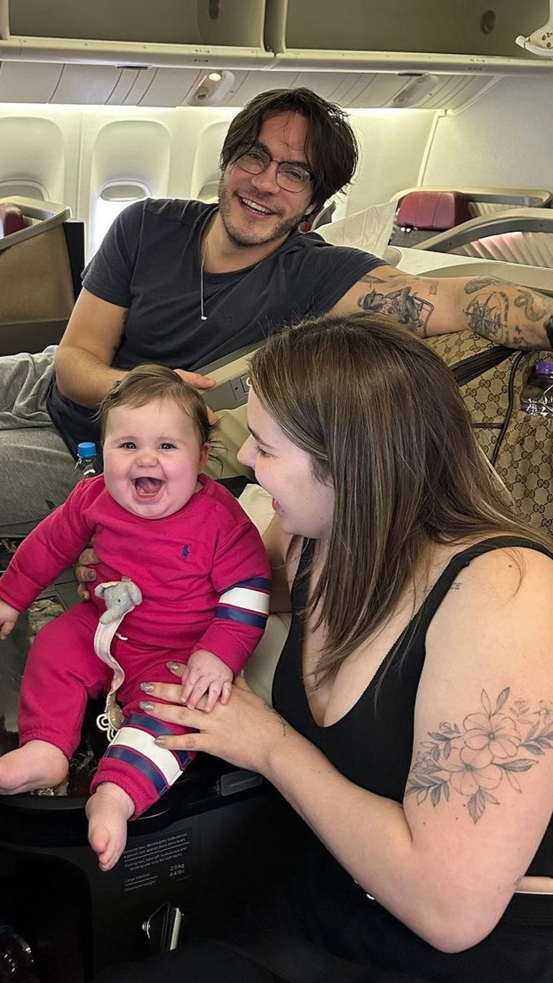 Eliezer, Viih Tube e a filha, Lua 
 - Reprodu&ccedil;&atilde;o / Instagram