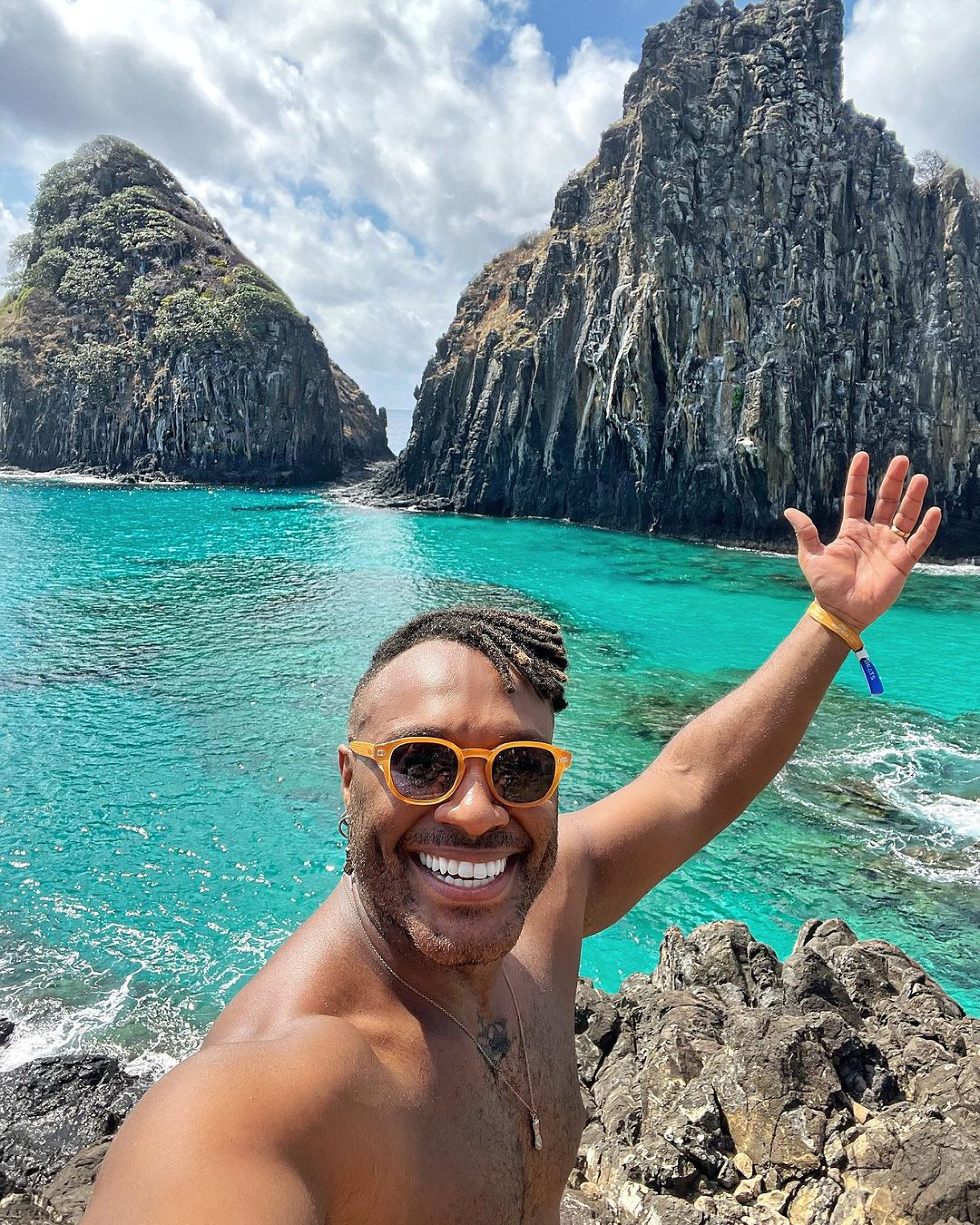Ex-BBB Fred Nicácio relembra visita a Fernando de Noronha no 'TBT' - Reprodução/Instagram