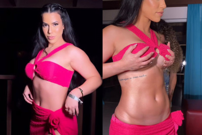 Ex-BBB Larissa Tomásia desmente boatos de lipo e uso de anabolizantes