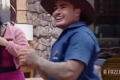 Lucas Souza vence a prova do fazendeiro e se livra da roça