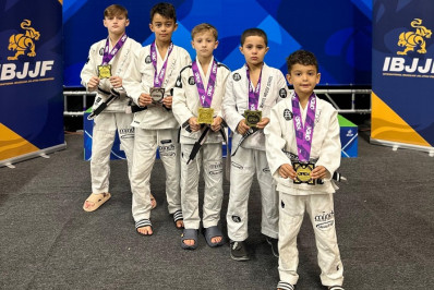 Crianças de Manaus brilham em eventos de Jiu-Jitsu nos Estados Unidos