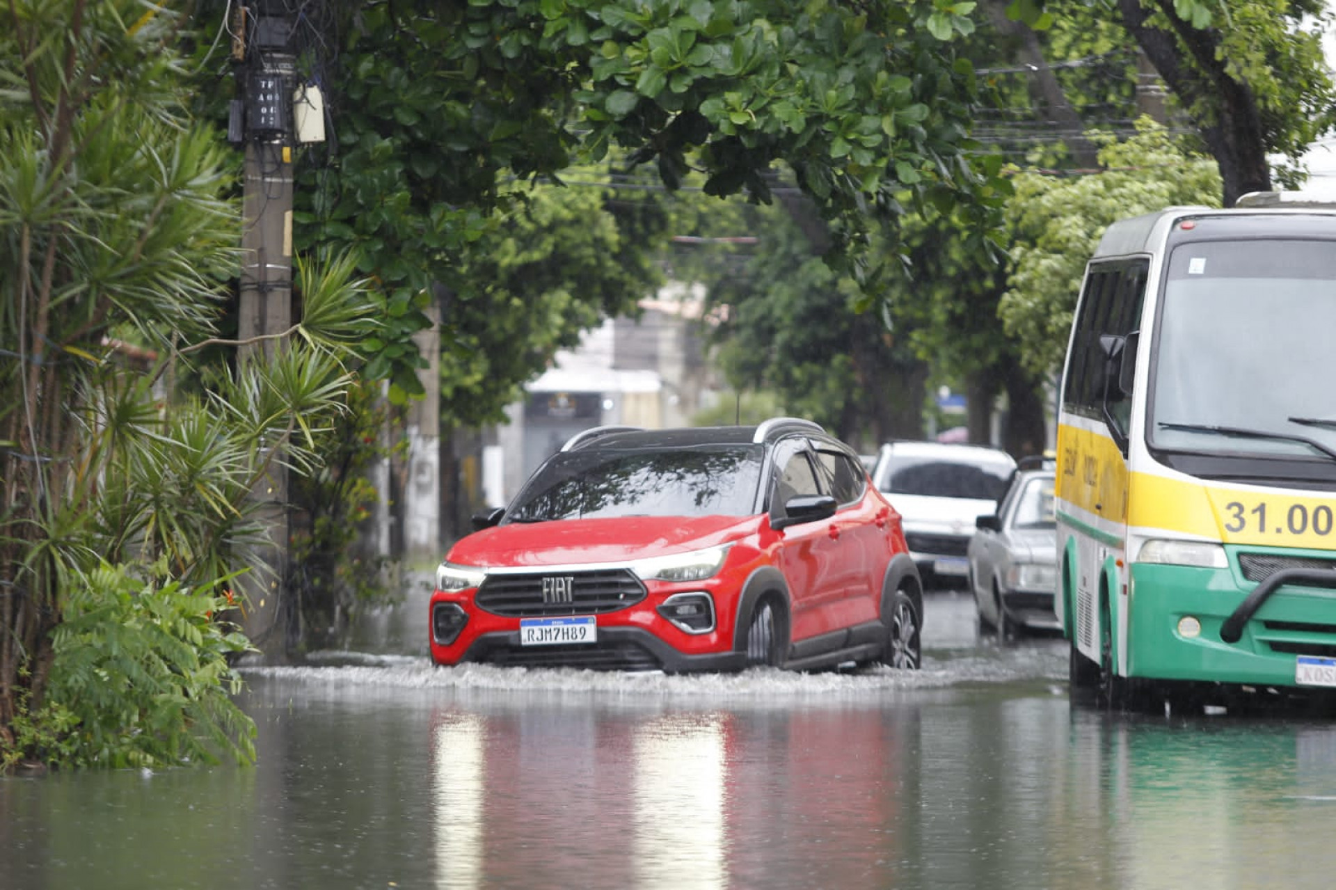 Centro de Opera&ccedil;&otilde;es Rio registrou mais de 30 bols&otilde;es d'&aacute;gua em diversos pontos da cidade - Reginaldo Pimenta / Ag&ecirc;ncia O Dia