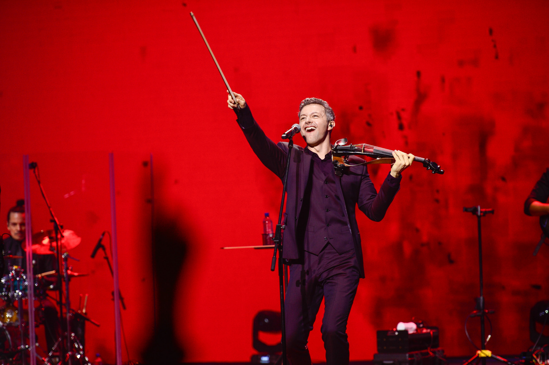 Lucas Lima na gravação de DVD - Eduardo Martins/ Agnews