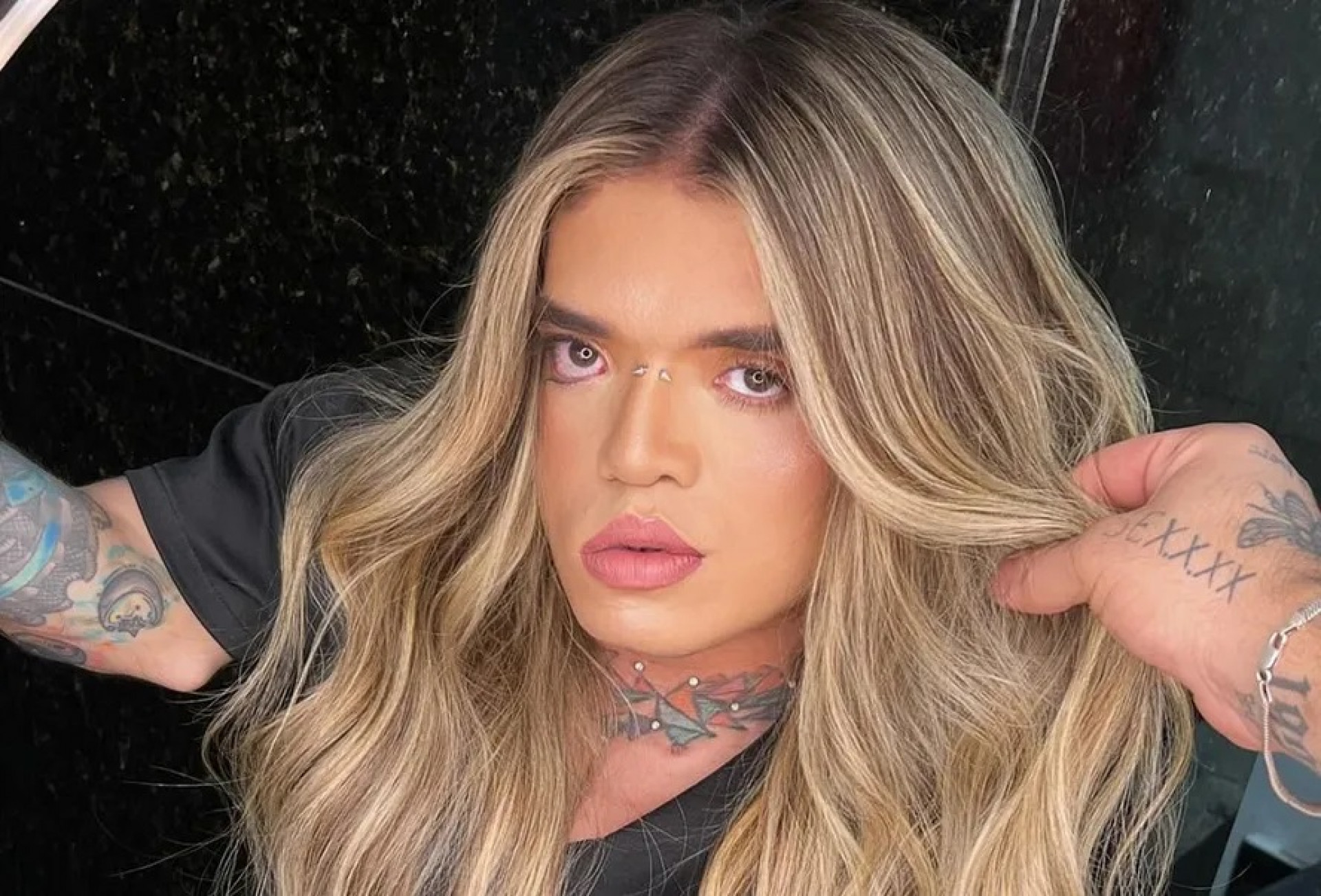 Leandrinha Du Art rebate críticas após viralizar com pedido de namoro - Reprodução / Instagram