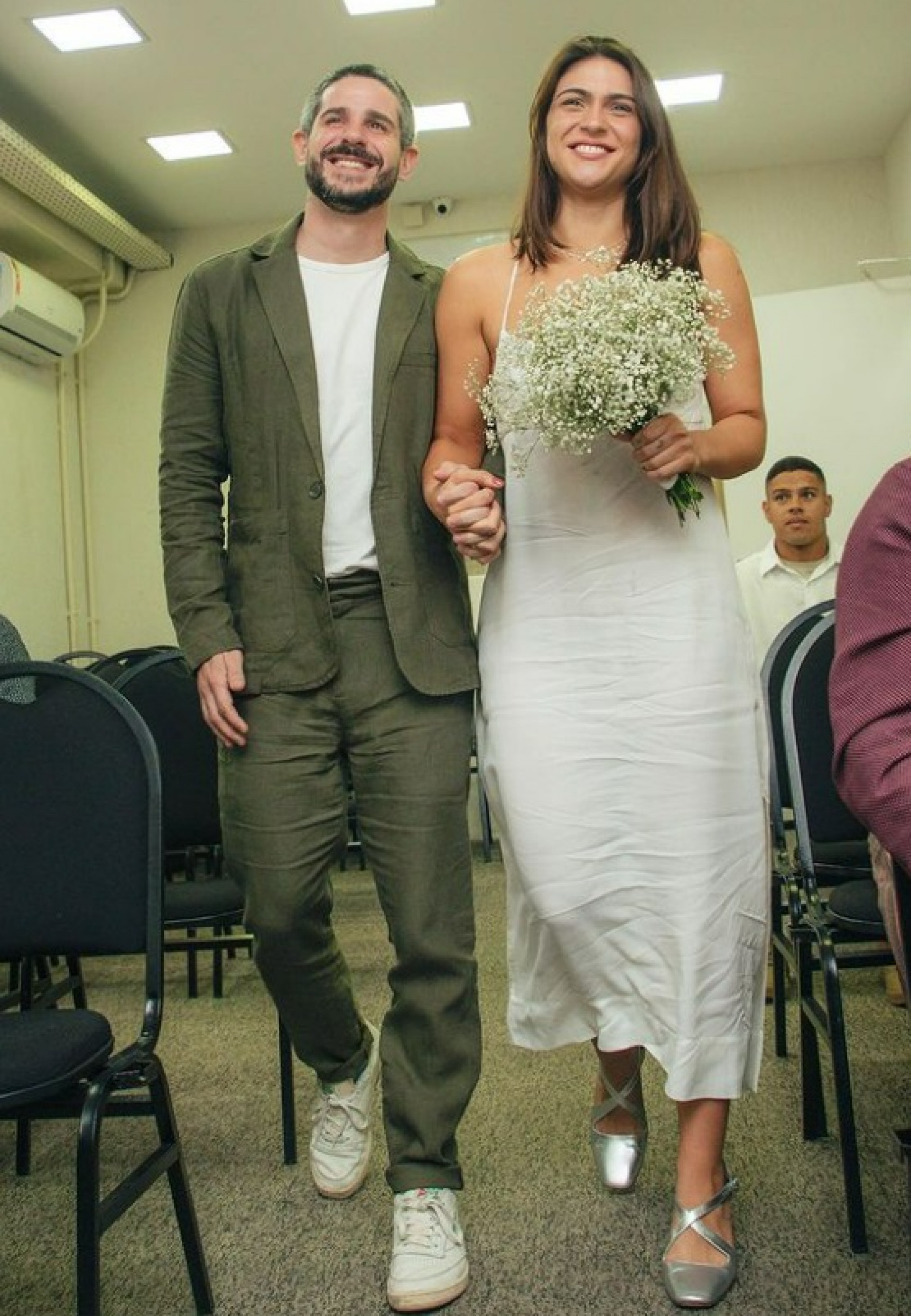 Pedro Neschling e Nathalie Passos oficializam a união - Reprodução do Instagram / Rafael Mollica