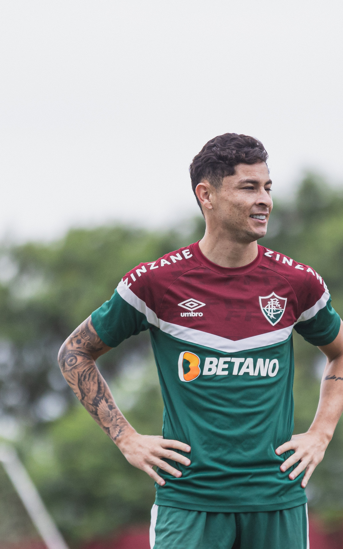 Diogo Barbosa, lateral-esquerdo do Fluminense - Lucas Merçon / Fluminense