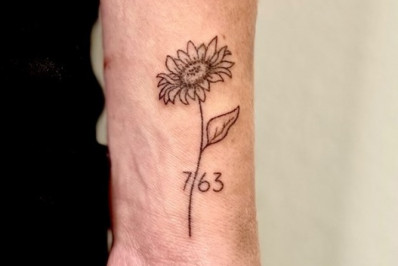 Tatuar com cinzas, uma forma de luto na Califórnia