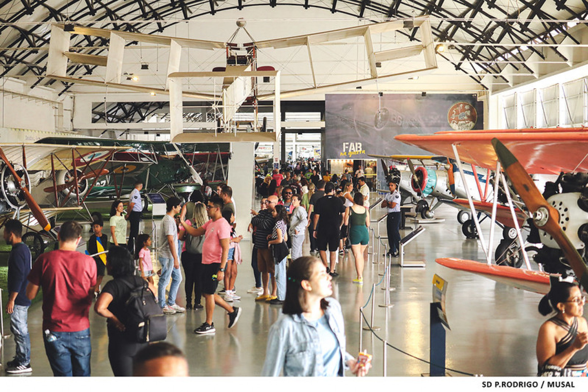 Público poderá visitar exposição de aeronaves históricas - Divulgação / Museu Aeroespacial