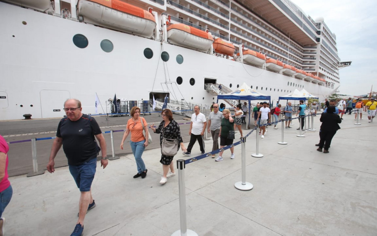 Porto do Rio terá uma das temporadas de cruzeiros mais longas dos últimos anos - Cleber Mendes/Agência O Dia