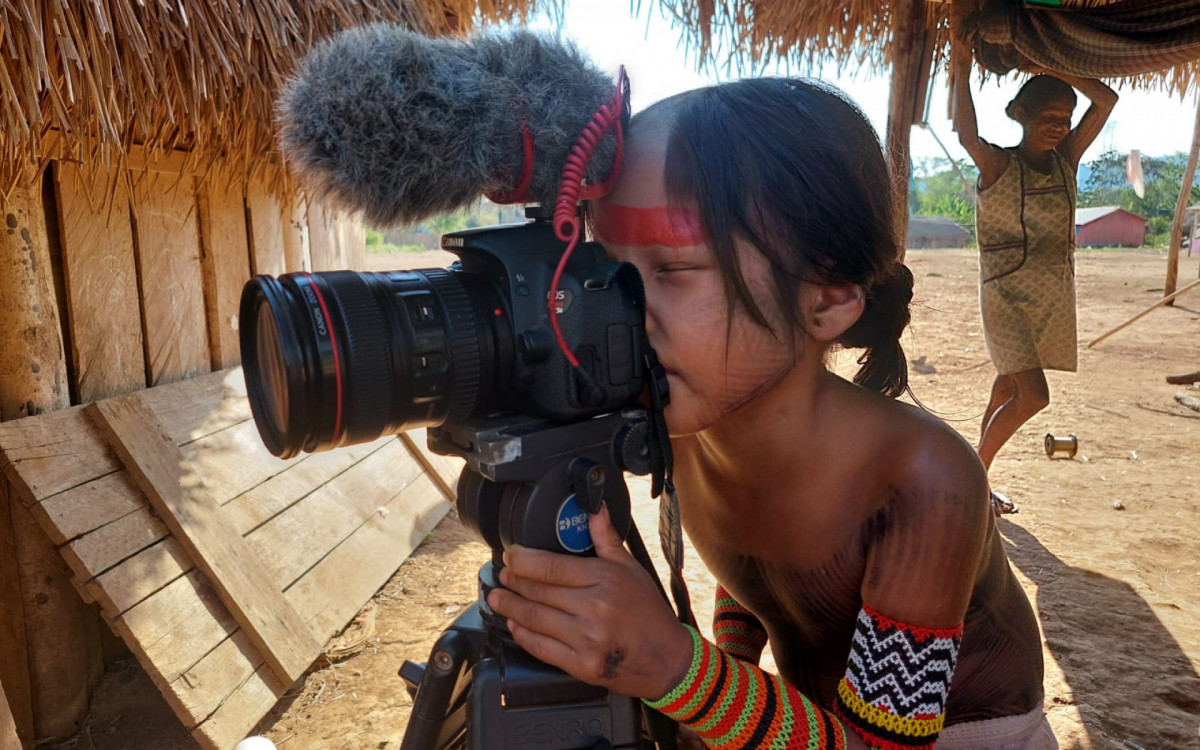 Tradição e modernidade se reúnem em exposição do MAC sobre a cultura Kayapó - Divulgação/Kubekakre Kayapó