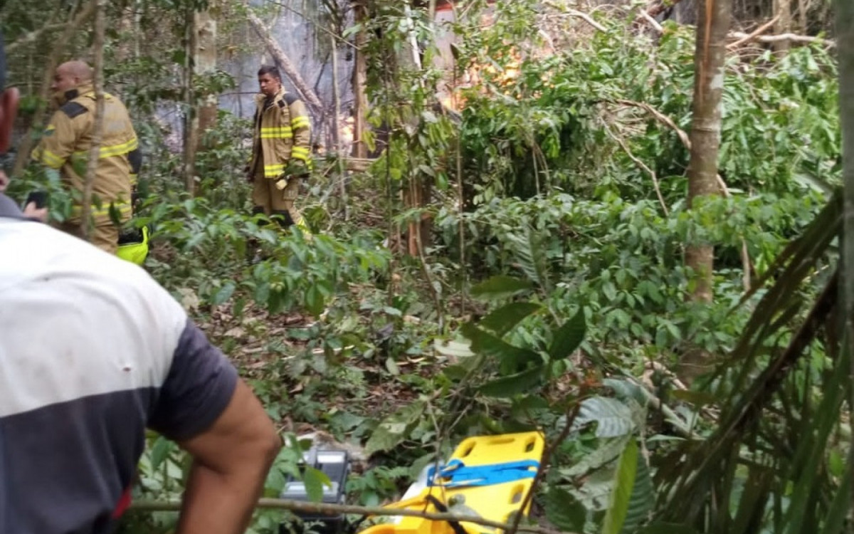 Avião caiu próximo ao Aeroporto Internacional de Rio Branco