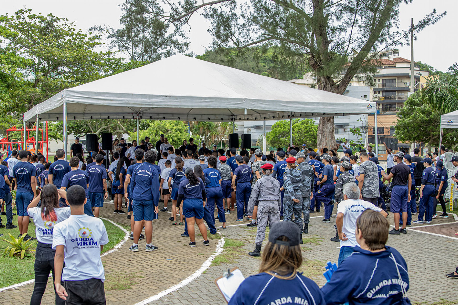 Programação na Imbetiba envolveu 250 adolescentes de diferentes cidades - Foto: Moisés Bruno H. Santos