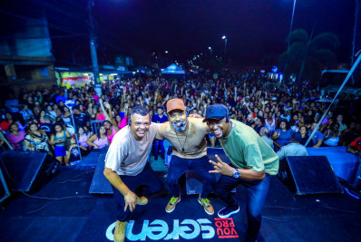 ‘Canta Belford Roxo': Grupo Vou pro Sereno embala público na Praça de São Vicente