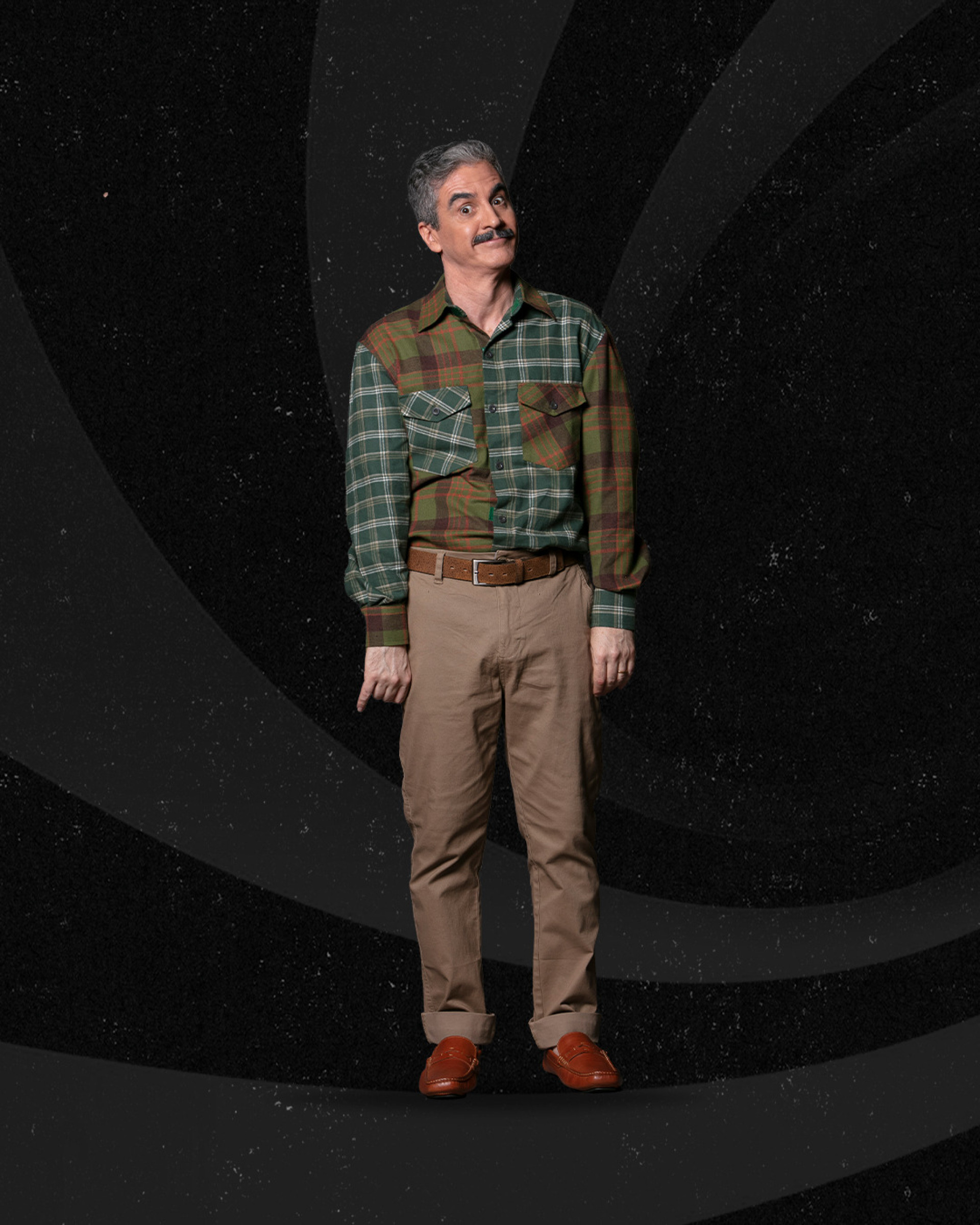 Marcelo Laham é Adam em 'Beetlejuice, o musical' - Divulgação/Leo Aversa