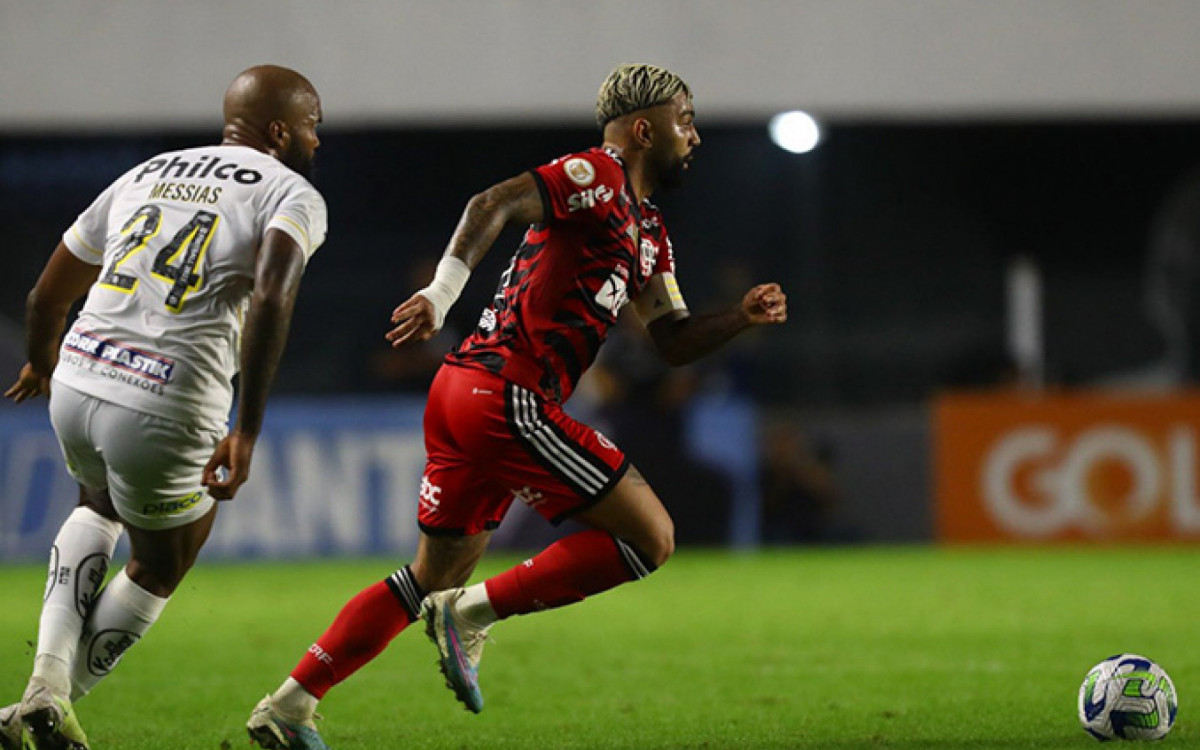 Com muitos gols, Flamengo tem bom retrospecto diante do Santos