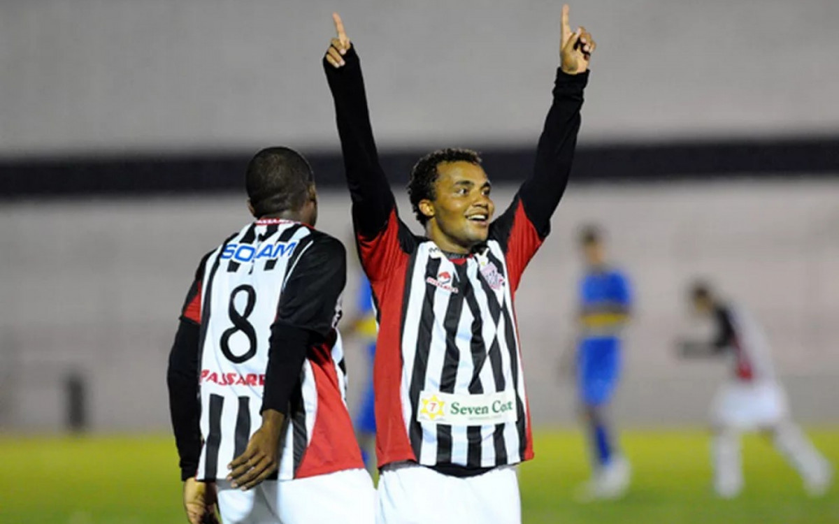 Samuel Xavier nos tempos de Paulista de Jundiaí