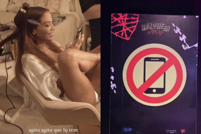 Anitta faz festa de Halloween no Rio: 'Adoro um agito'