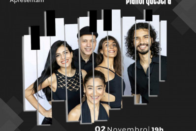 PianOrquestra se apresenta no teatro Teophilo Massad