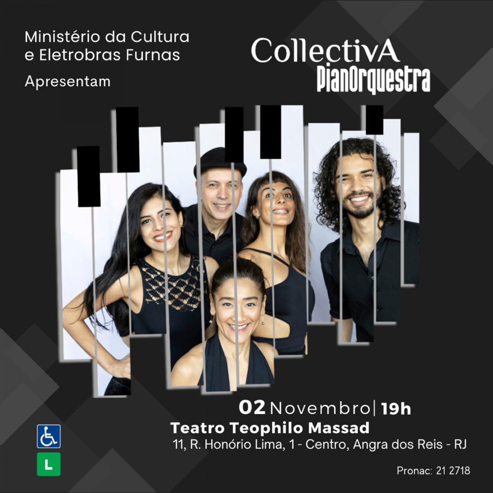 Em cartaz no teatro municipal no feriado de Finados (2), às 19h. Senha distribuída uma hora antes da apresentação que é gratuita.