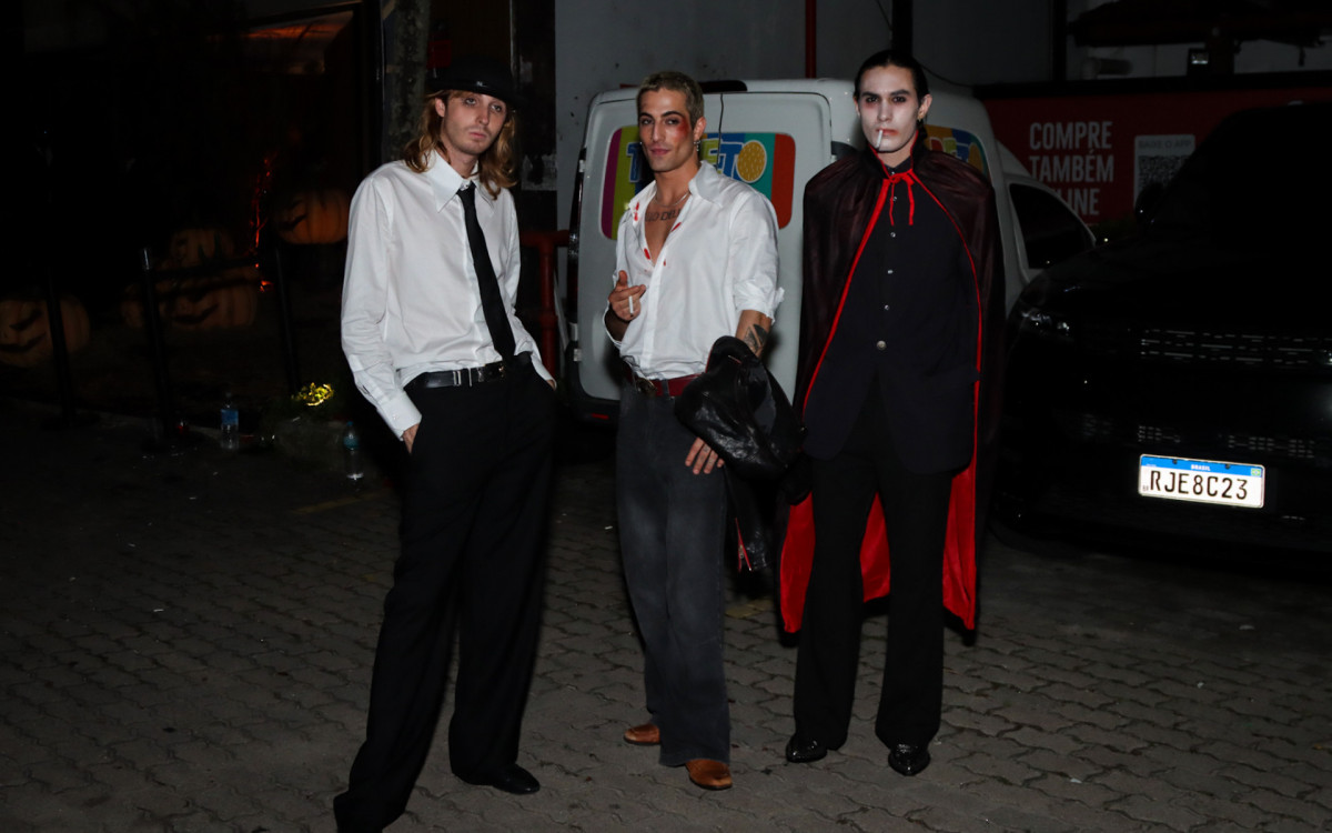 Damiano David e integrantes da banda Maneskin